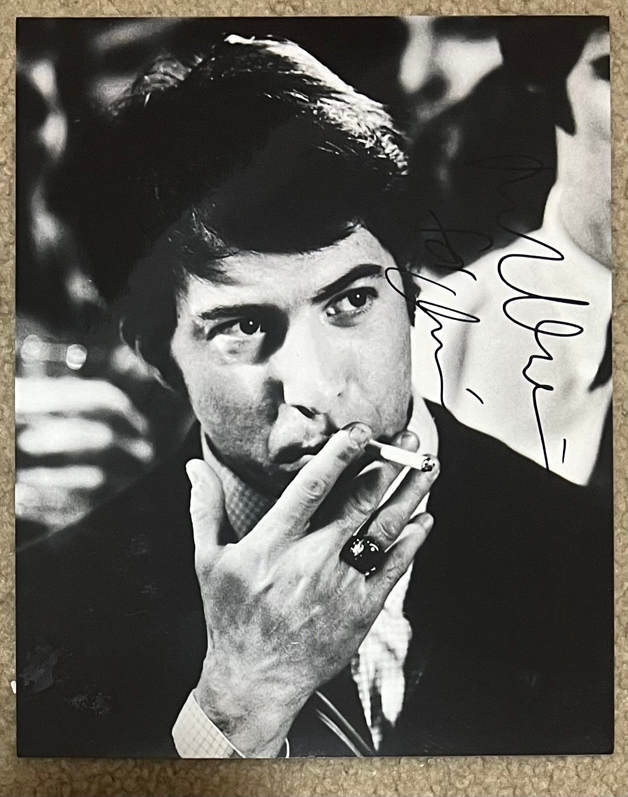 Robert De Niro actor signed autographed black-and-white photo
