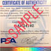 Warren Moon Autograph PSA/DNA COA