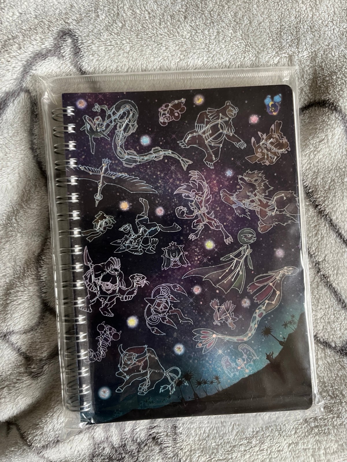 Pokemon Center Japan 2017 look upon the stars spiral notebook