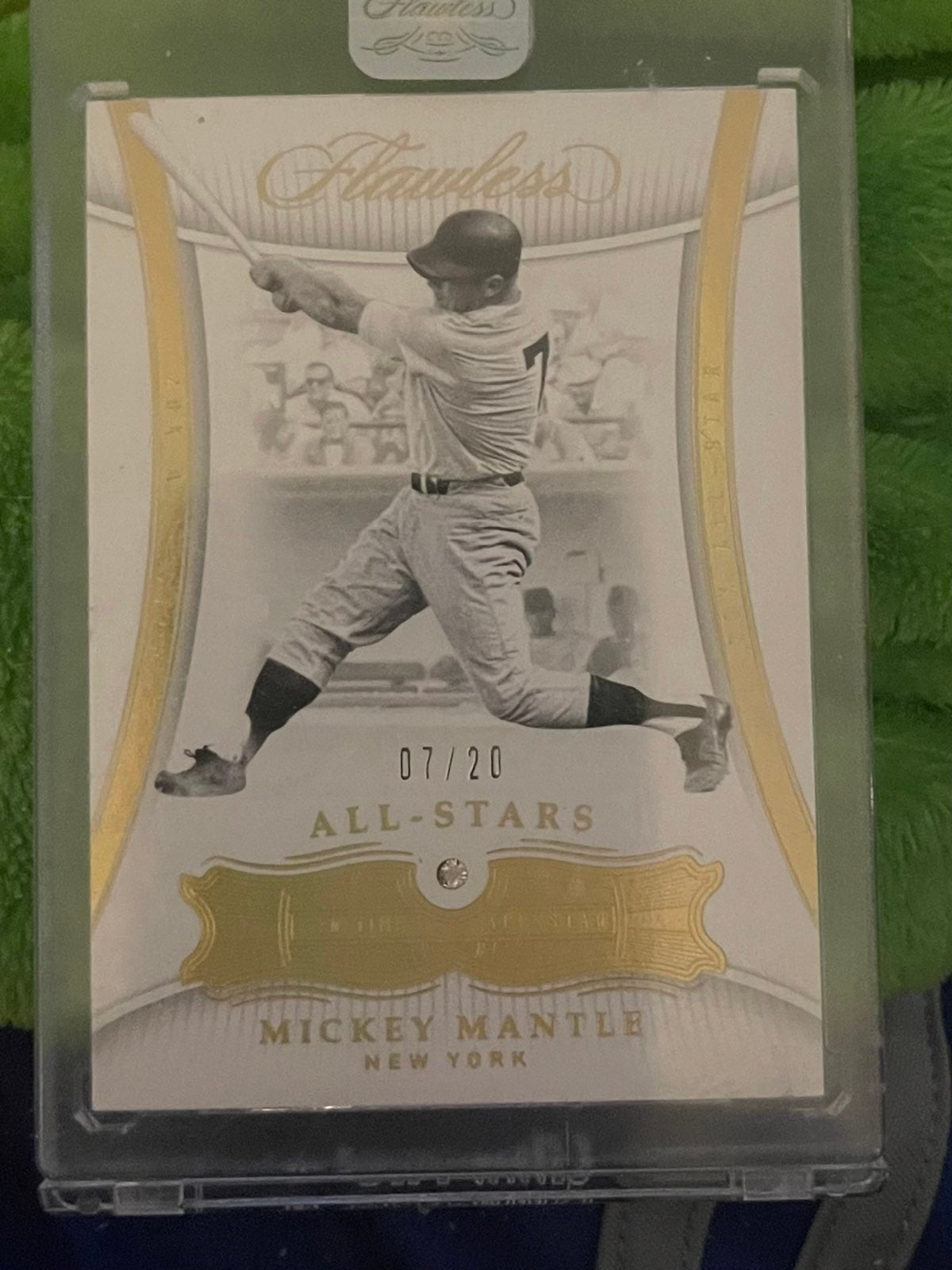 Flawless Mickey mantle diamond 7/20