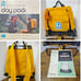 Vintage Go Pack Yellow & Black Daypack Backpack, 15 Wx14 H, Sears, NOS, No Box