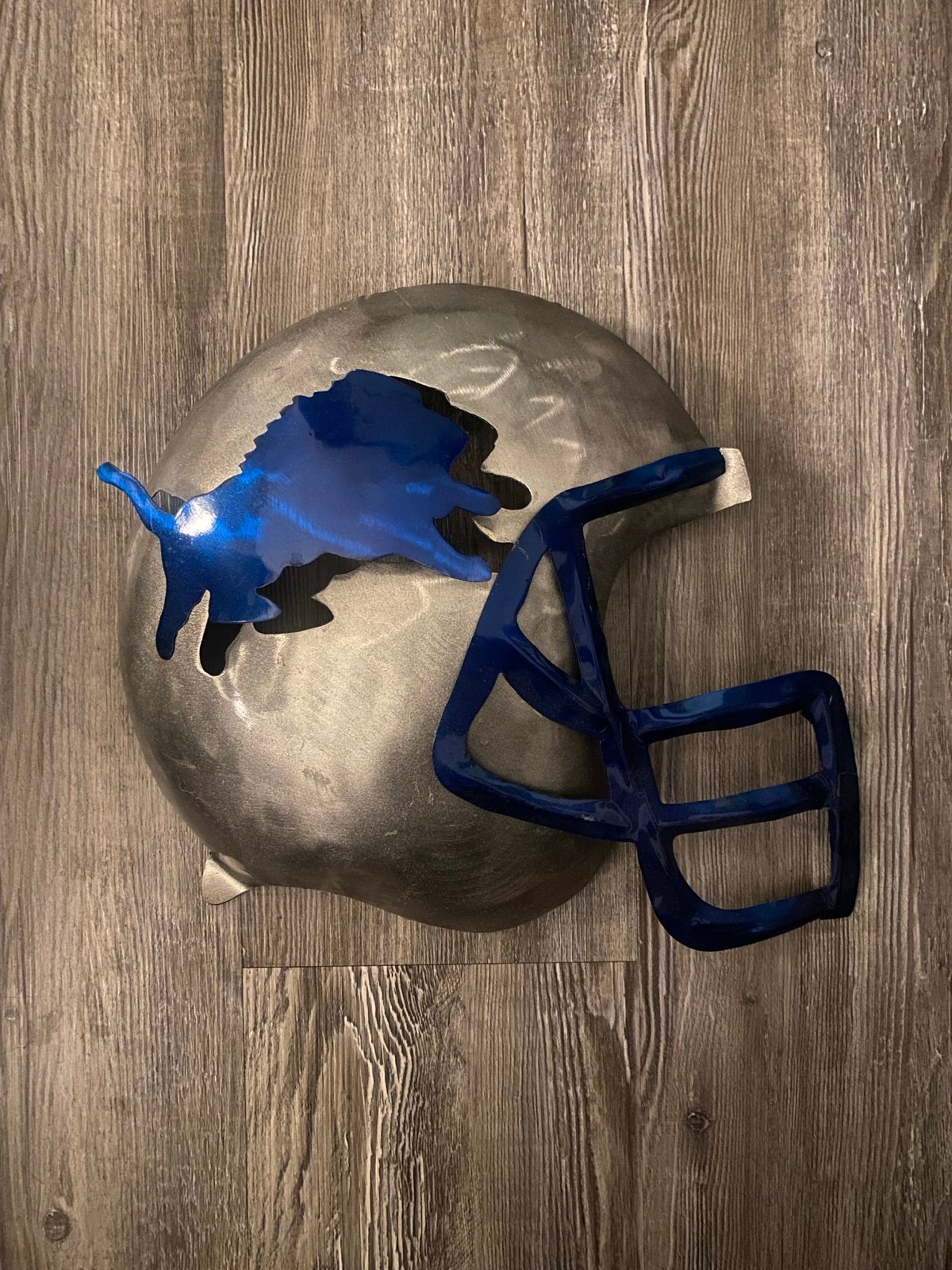 Decorative Lions Football Helmet