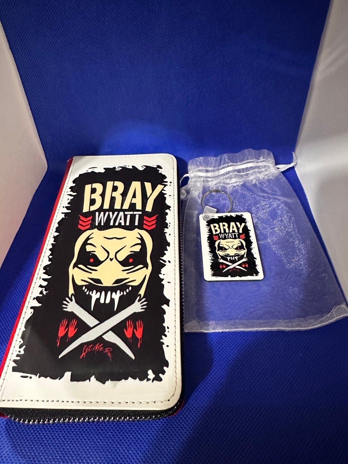 Bray Wyatt wallet and keychain