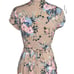 AUGUSTE Dress Size 4 The Label Scarlett Floral Slip Wrap Maxi Blush S/S Summer