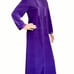 Vanity Fair Purple Kaftan Maxi Gown Robe Small