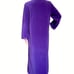 Vanity Fair Purple Kaftan Maxi Gown Robe Small