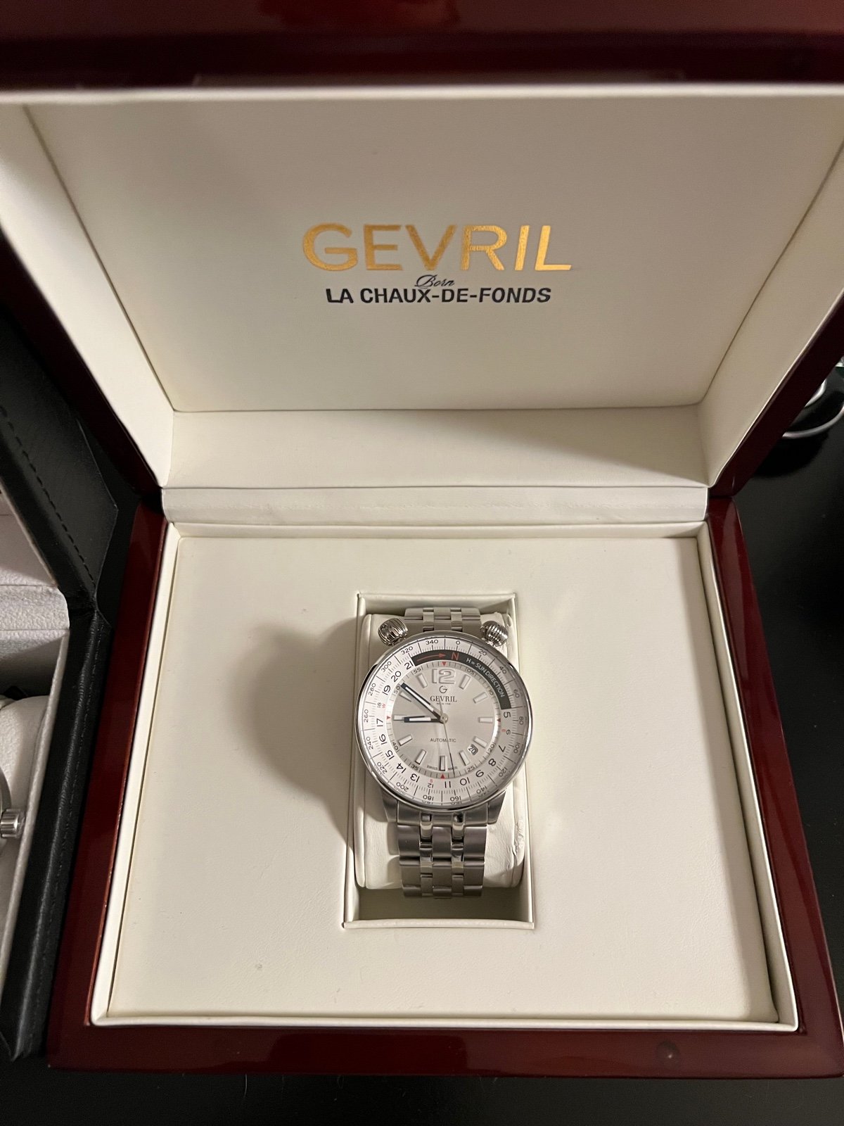Gevril Wallabout - Solar Compass Watch (Limited Edition)