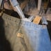 Levi's denim shortall new with tags size xl