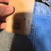 Levi's denim shortall new with tags size xl