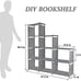 Bookshelf Kids 9 Cube Book Shelf Organizer Bookcase DIY for Bedroom