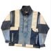 Free People Colorblock Jean Jacket