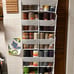Over the Door Organizer 5 Tiers Extra Large Beige