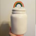 RAE DUNN OVER THE RAINBOW CANISTER ST.PATRICKS DAY CANISTER