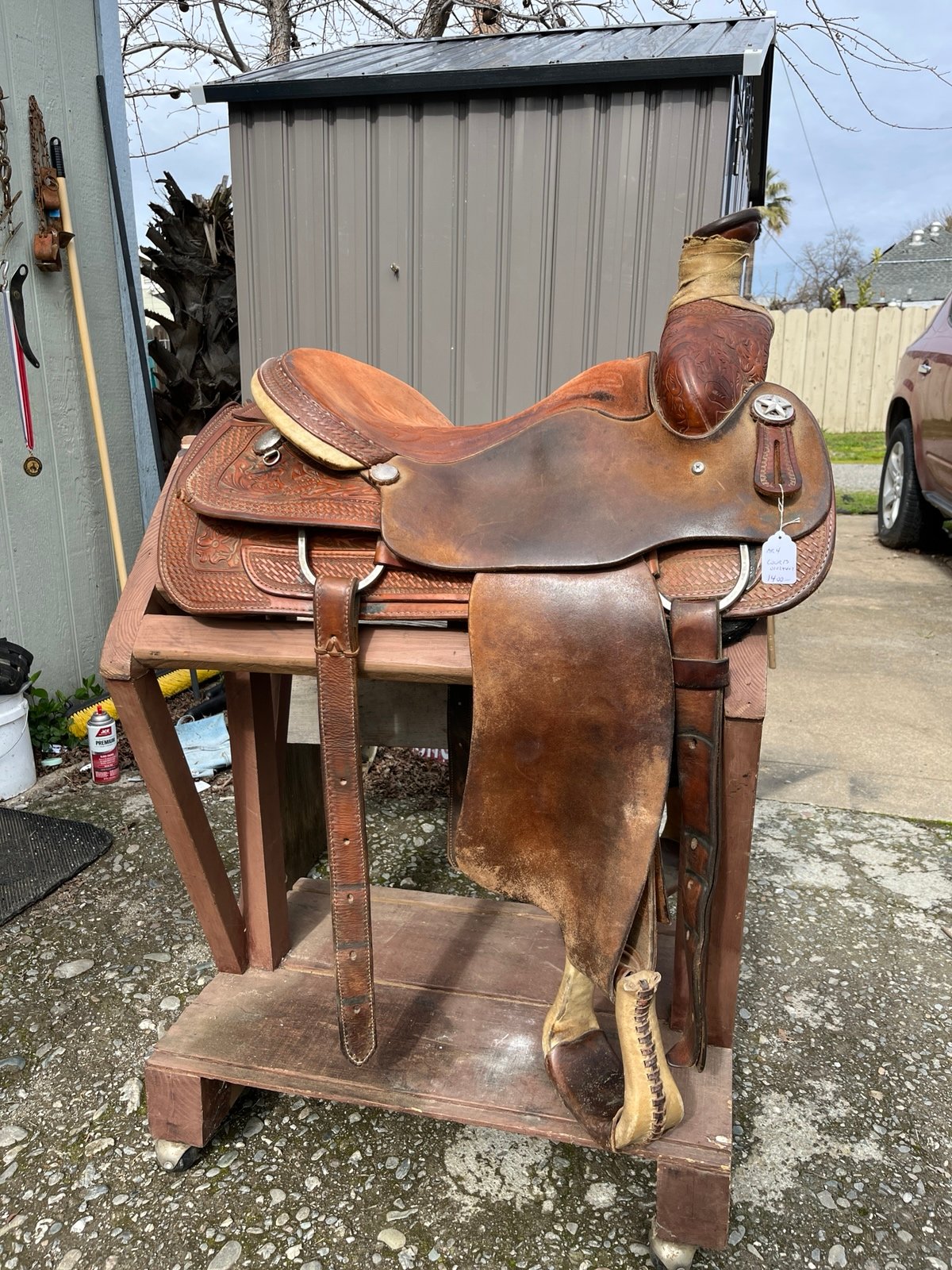 Saddle : Courts 16” rope saddle