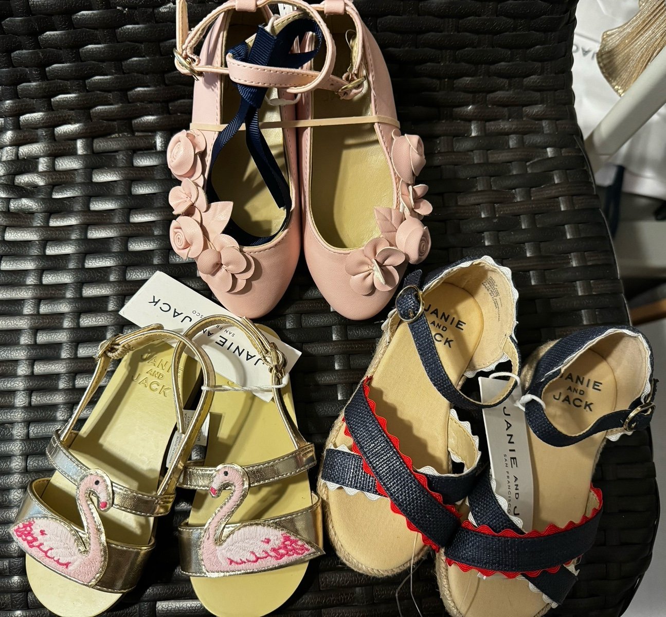 Janie and Jack Sandals Shoes size 6