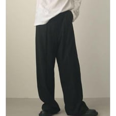 Brand New ETRE TOKYO Sold Out Wool Semi-Wide Pants M Black Staple