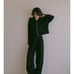 Brand New ETRE TOKYO Sold Out Wool Semi-Wide Pants M Black Staple