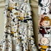 MONNALISA GIRLS SNOOPY PEANUTS GANG ICE SKATING TANK DRESS SIZE 5~RARE*
