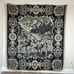 Vintage San Eduardo Equestrian Hippophile Large Texas King Blanket 90x82