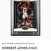 2021-22 Chronicles Herbert Jones #423 Gold #/10 Plates & Patches PSA 9 pop 2