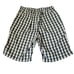 Nanamica Japan Plaid Board Bermuda Shorts Mens 34 Elastic Waist Skate Surf Long