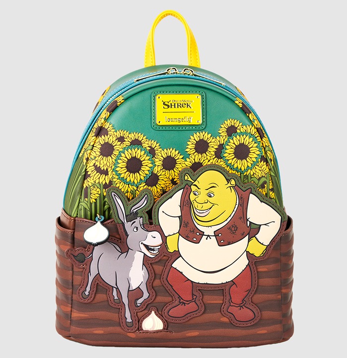 Shrek & Donkey Sunflower Field Mini Backpack