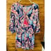 Lilly Pulitzer Del Lago Romper Nauti Navy Boho Bateau 3/4 Bell Sleeve Size XS