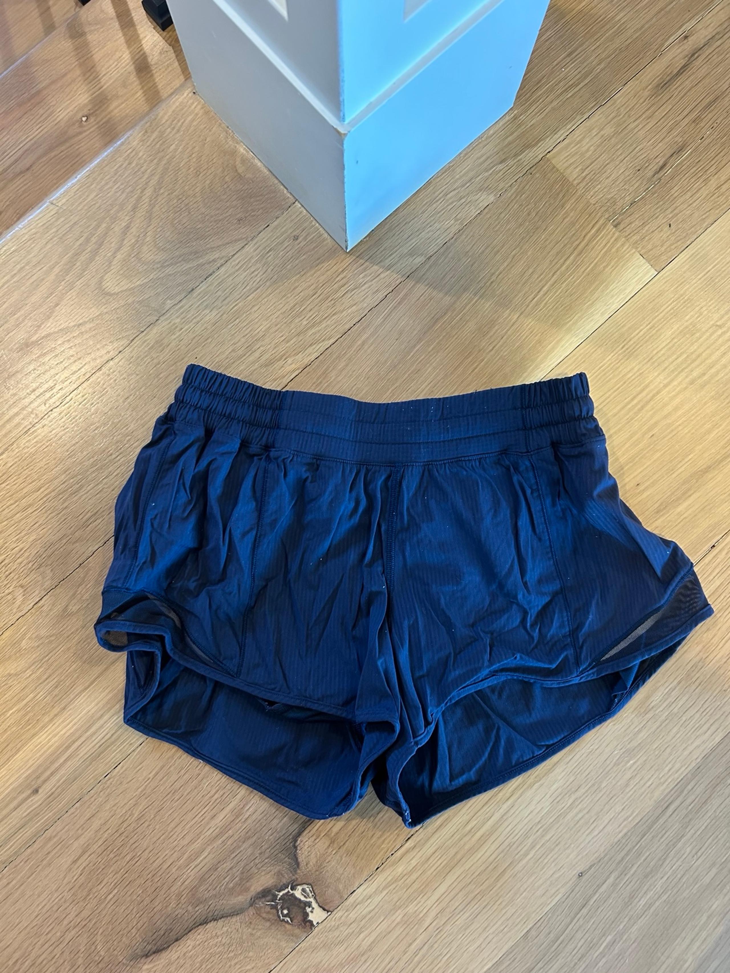Lululemon Hotty Hot Navy Blue Shorts 6