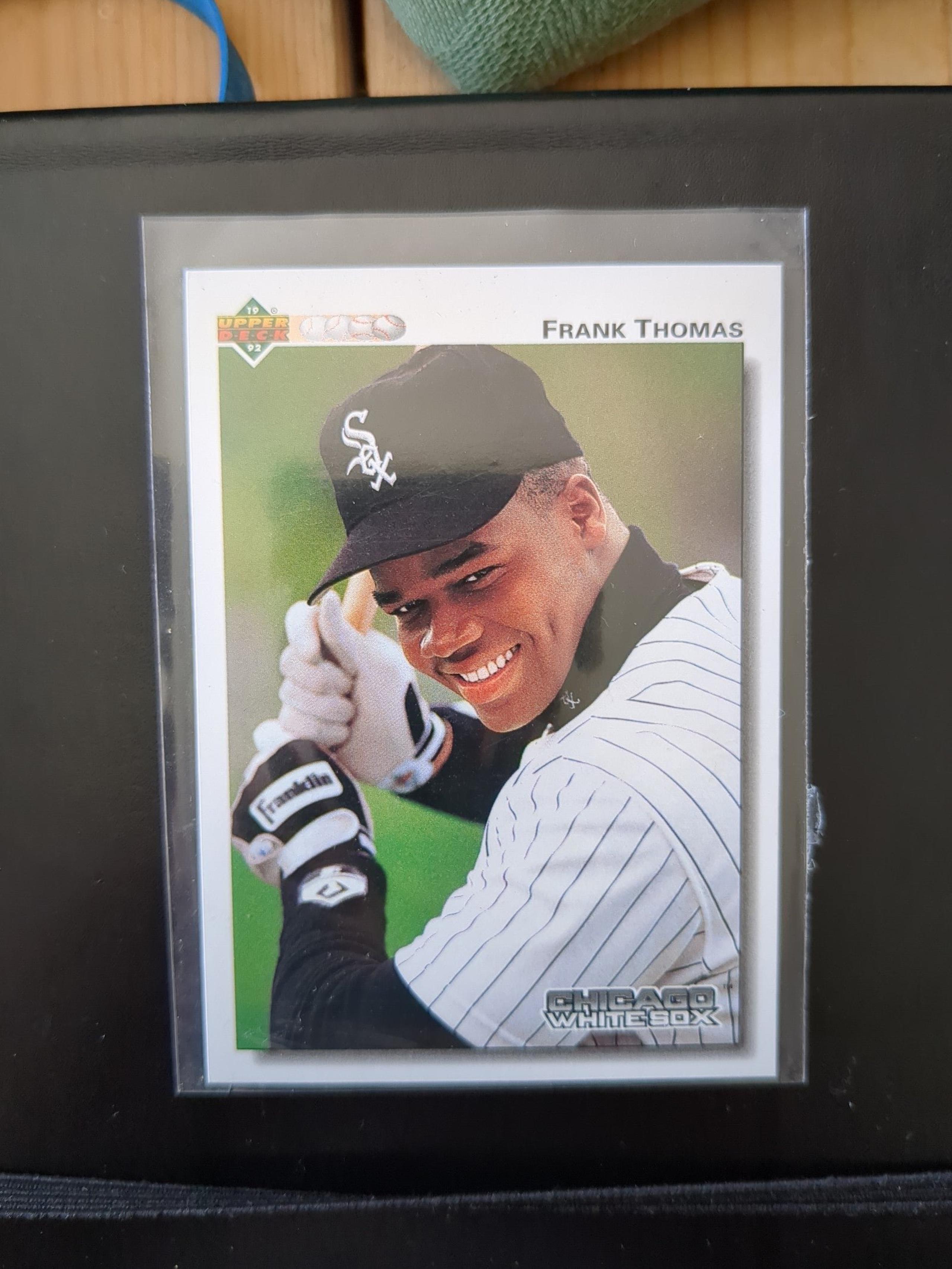Frank Thomas - 1992 Upper Deck Baseball Trading Card