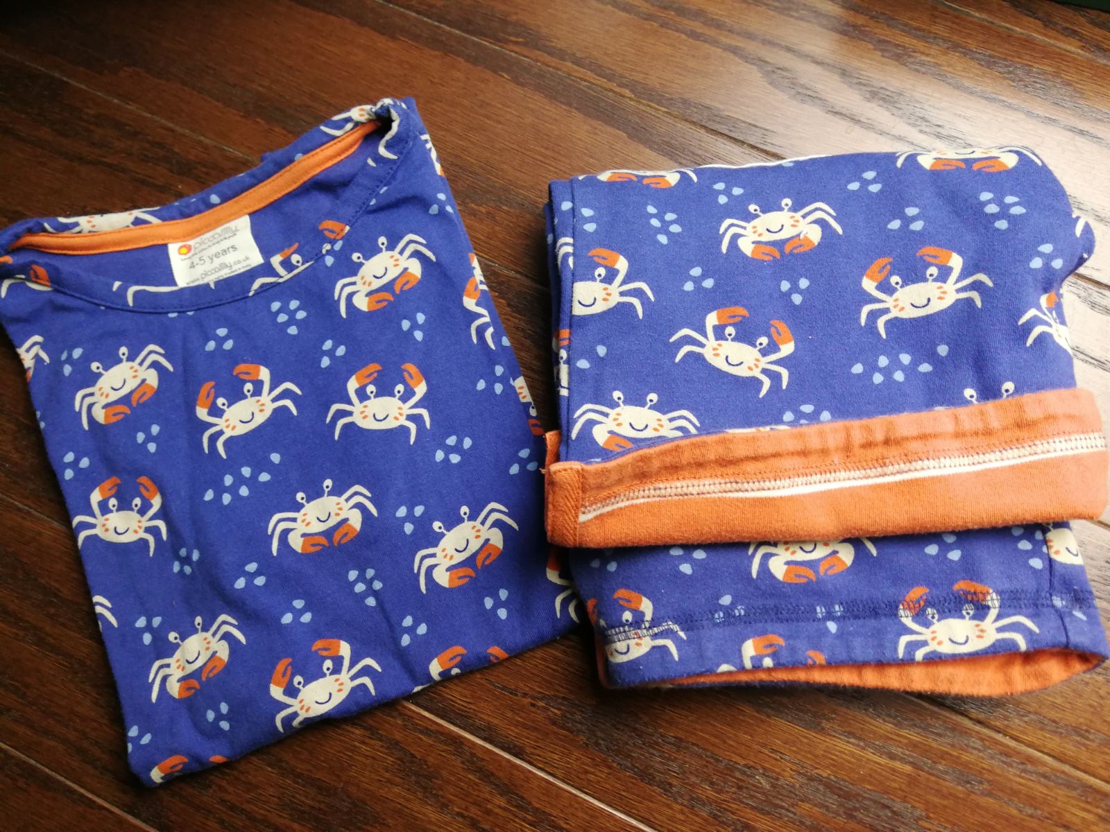 Piccalilly crab set size 4-5