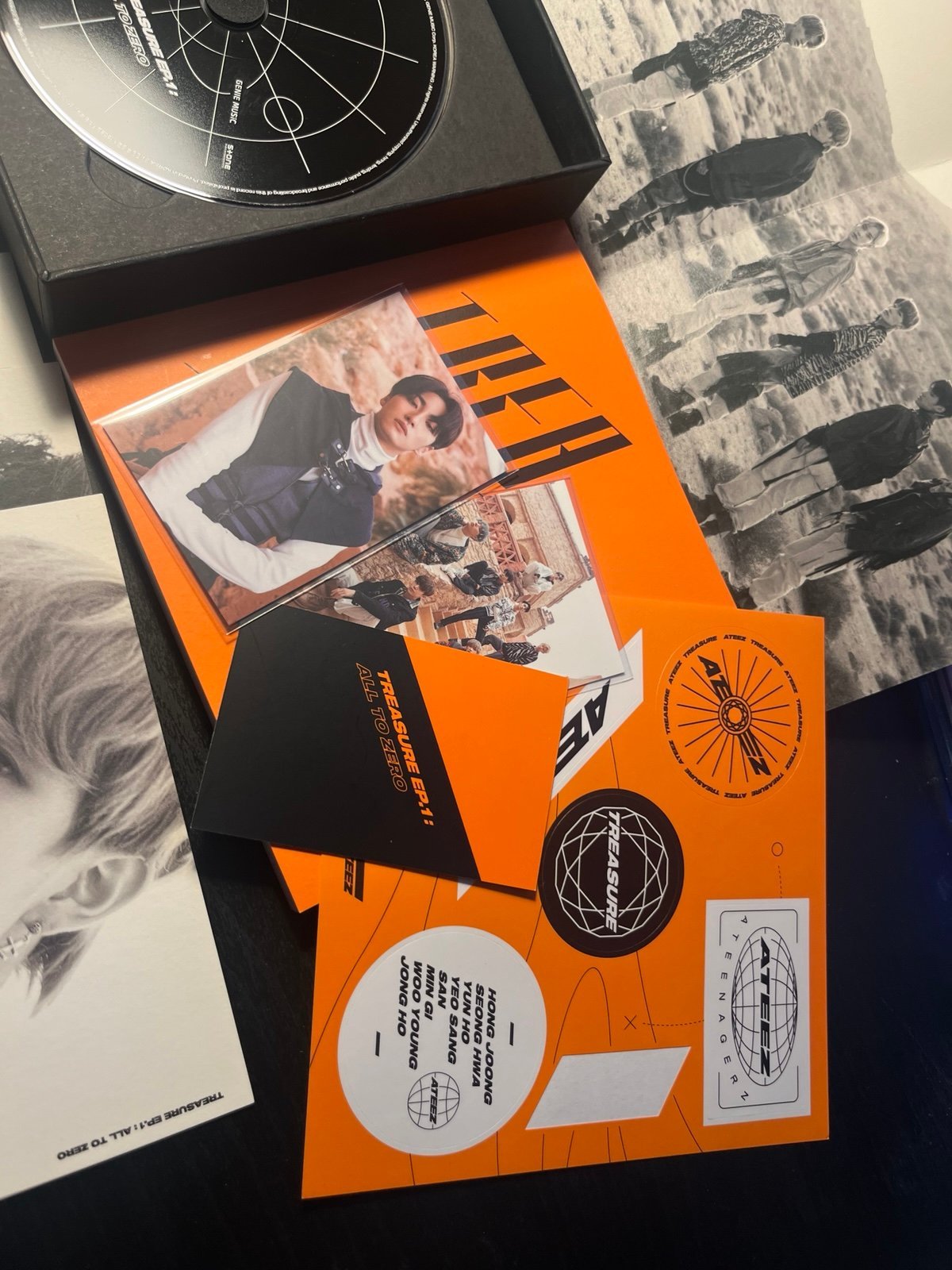 【特典完備！】ATEEZ TREASURE EP.1 : All To Zero ATEEZ TREASURE EP. 1 ALL TO ZERO - Kpop USA