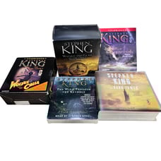 Stephen King The Dark Tower Audiobook Audio CDs Set Lot 4 5 6 7 8 WIND THROUGH