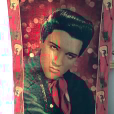 Elvis Presley picture tapestry