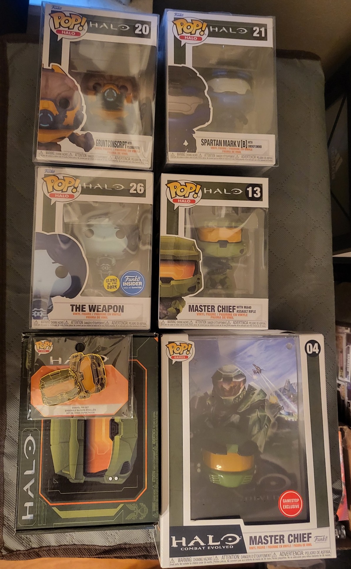 Halo Funko Pop Lot