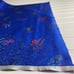SILK BLUE FABRIC 5 Yards x 22 Inches Wide or 180 Inches x 22 Wide