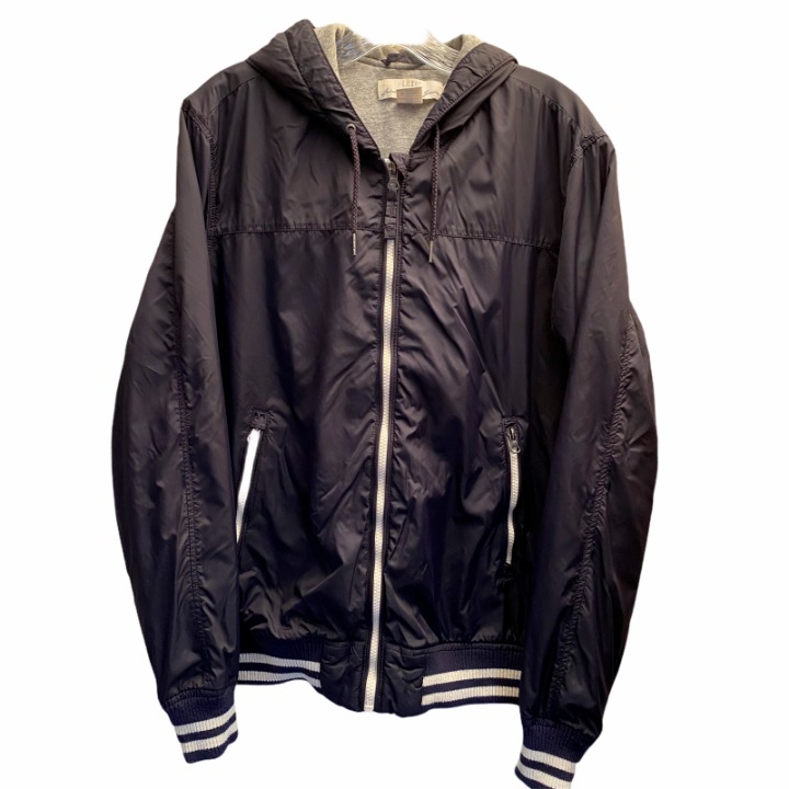 H&M L.O.G.G MEN JACKET NAVY BLUE SIZE M