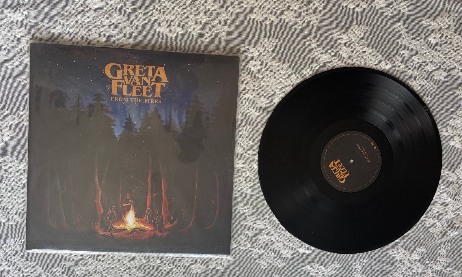 Greta Van fleet into the fires vinyl