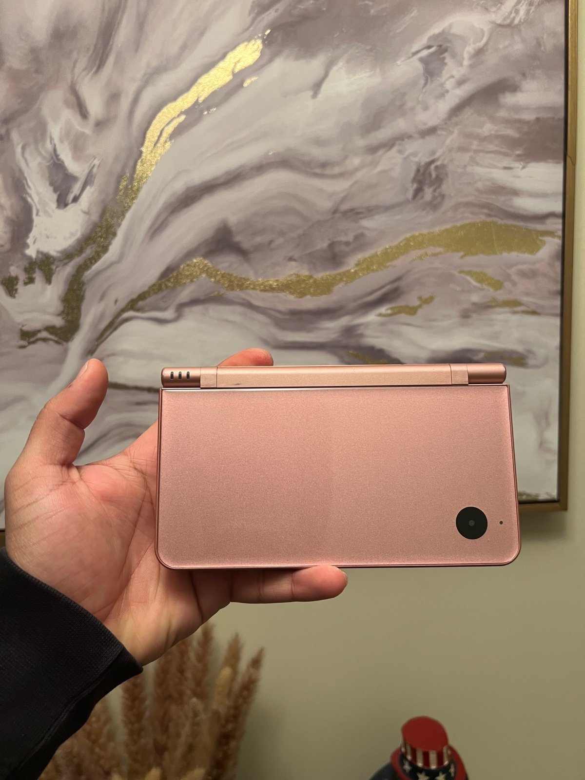 Nintendo DS XL in pink