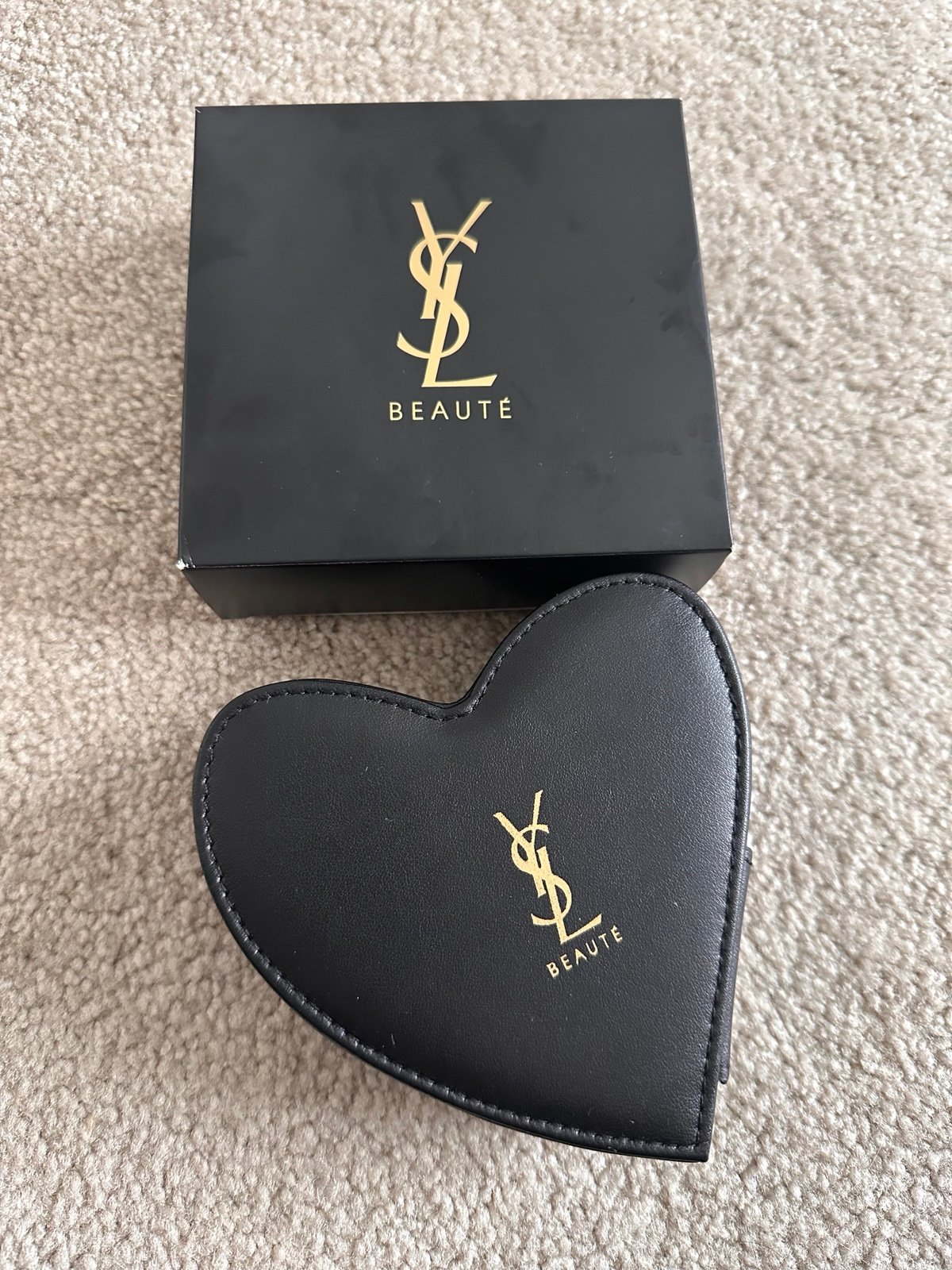 Yves Saint Lauren vanity heart box