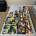 20 Star Wars action figures unopened new in box 7 different series