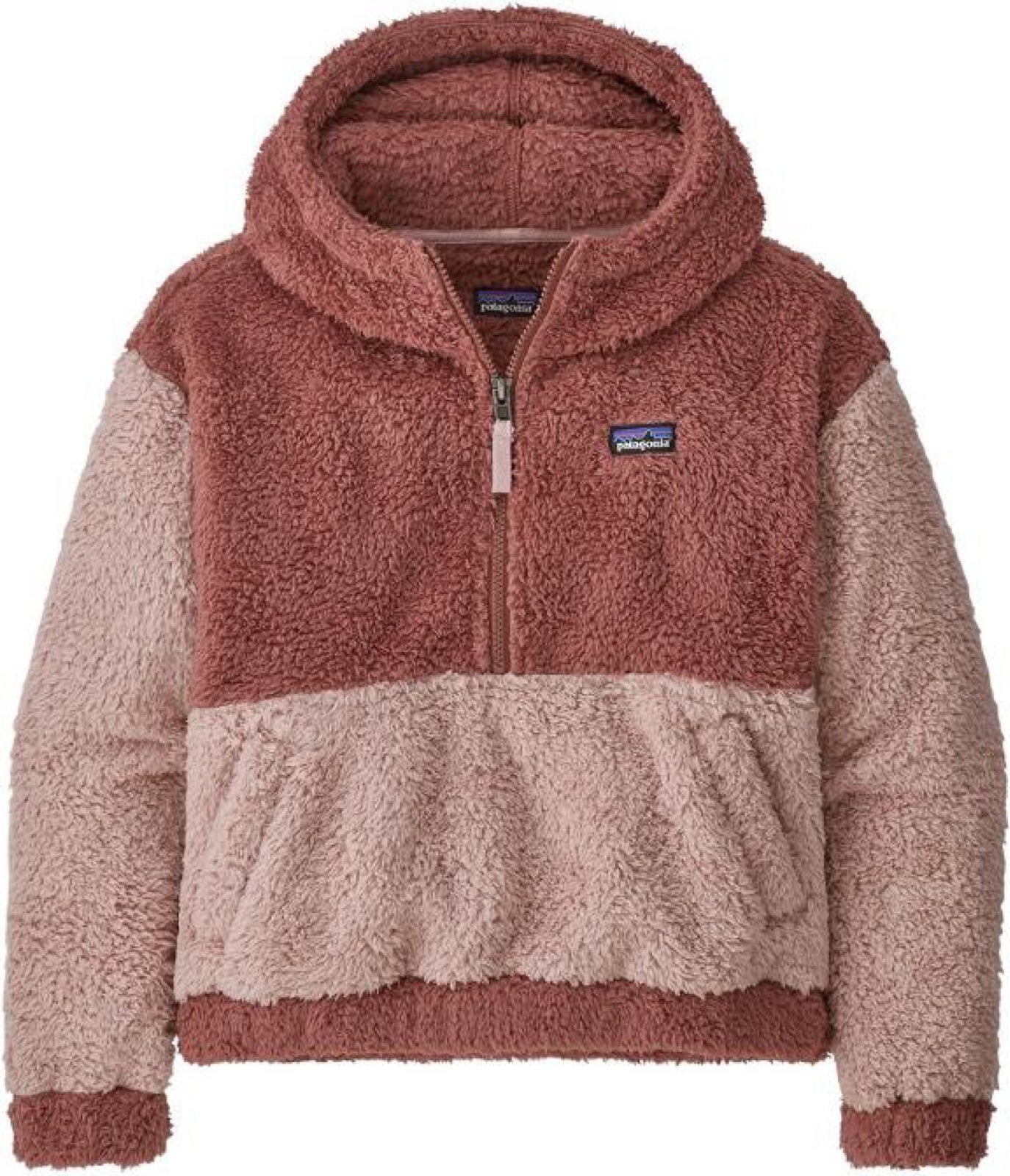 Patagonia Los Gatos Half-Zip Hoodie Sweatshirt - Girls Large