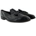 Allen Edmonds Grayson 8217 Black Leather Tassel Dress Loafers Shoes Size 12