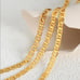 24 Womens 14K Gold Mariner Chain Link Necklace 14 Karat Ladies Jewelry 24 inch