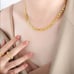 24 Womens 14K Gold Mariner Chain Link Necklace 14 Karat Ladies Jewelry 24 inch