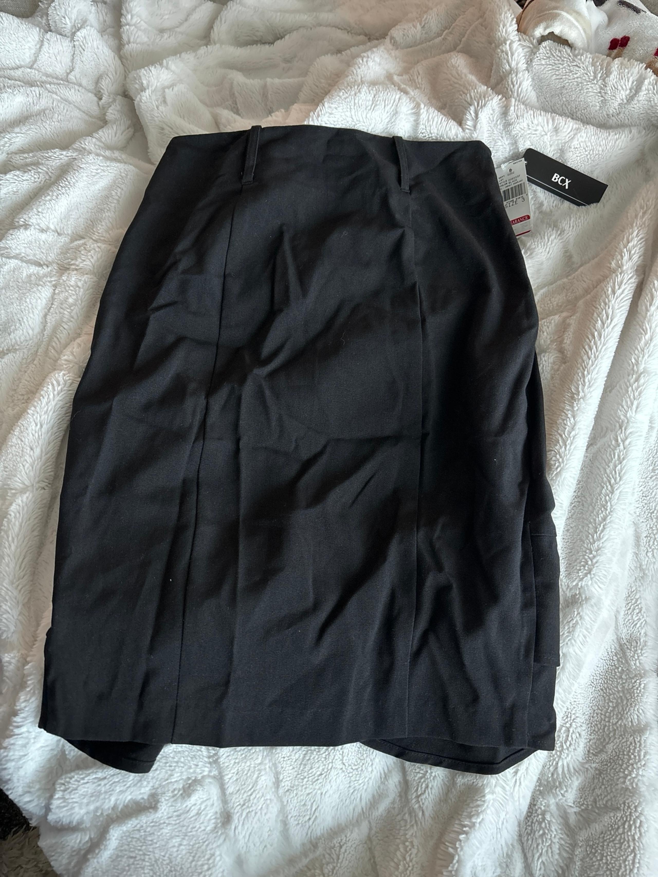nwt black pencil skirt