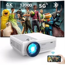 Staratlas 5G WiFi Bluetooth 1080P 12000L 4K Projector - Home Theatre