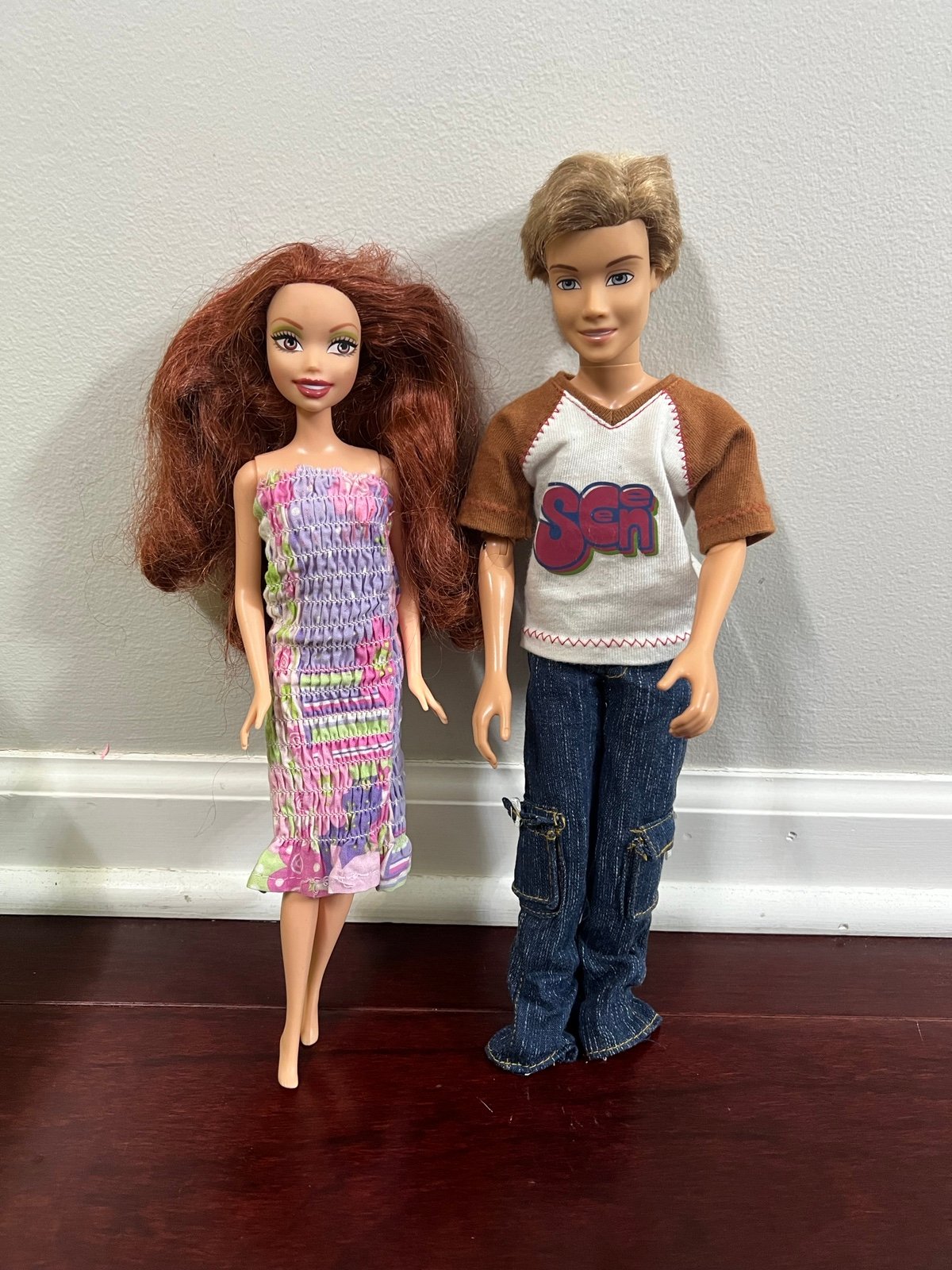 Barbie My Scene Out & About Chelsea and Hudson Dolls 2003 Mattel