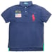 90s Ralph Lauren Big Pony Polo Shirt USA Navy M Size