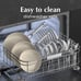 6Pcs Durable Pots and Pans Set, Inducton, Dishwasher & Ovens Safe -8sz6