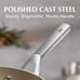 6Pcs Durable Pots and Pans Set, Inducton, Dishwasher & Ovens Safe -8sz6